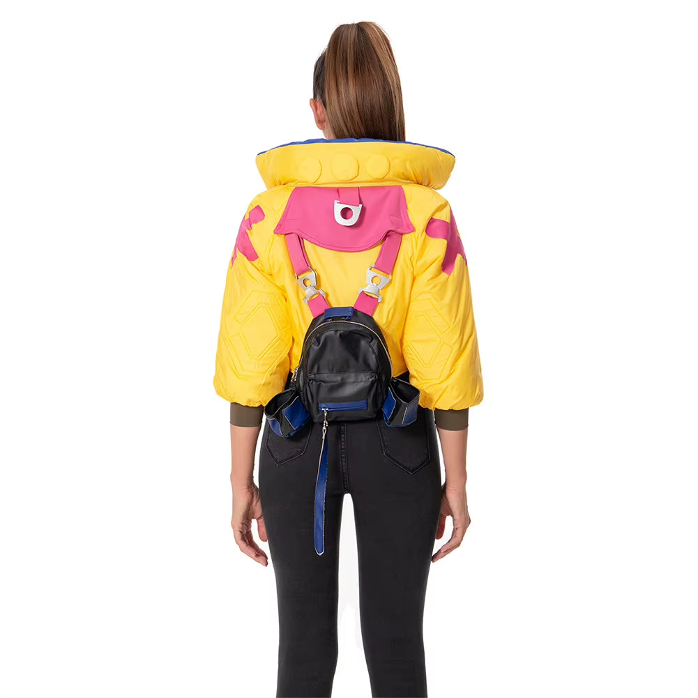 Valorant Killjoy Cosplay Costume Coat Bag Outfits Halloween Carnival Suit