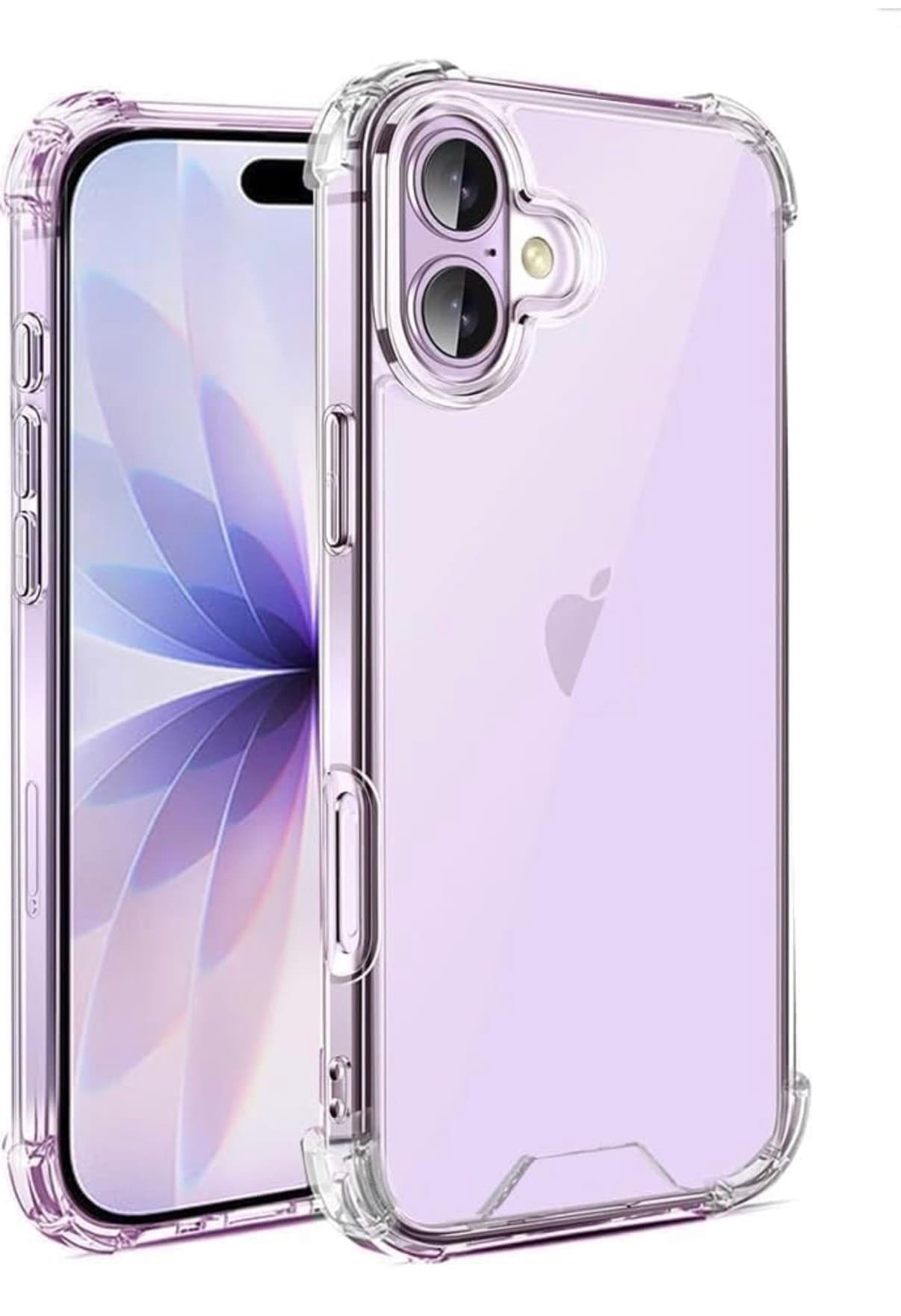 Clear Shockproof Case for iPhone 17 – Transparent Anti-Scratch Protective Cover