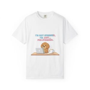 Cute Dog Humor Unisex T-Shirt, Funny Pet Lover Gift, Relaxed Fit Tee, Stress Relief Apparel, Birthday Gift, Gift for Dog Owners