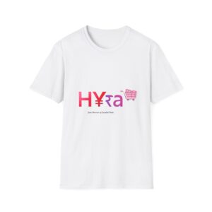 HYra™ Softstyle Unisex T-Shirt - Minimal Logo Tee, Streetwear Fashion, Everyday Comfort